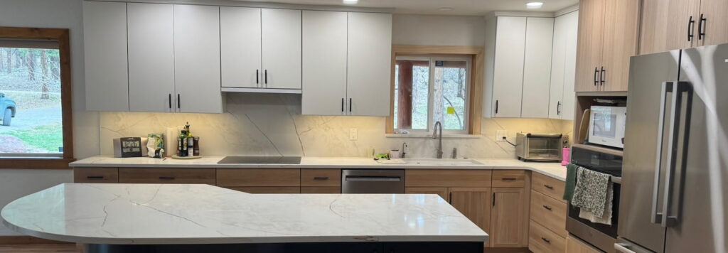 Newly upgraded kitchen