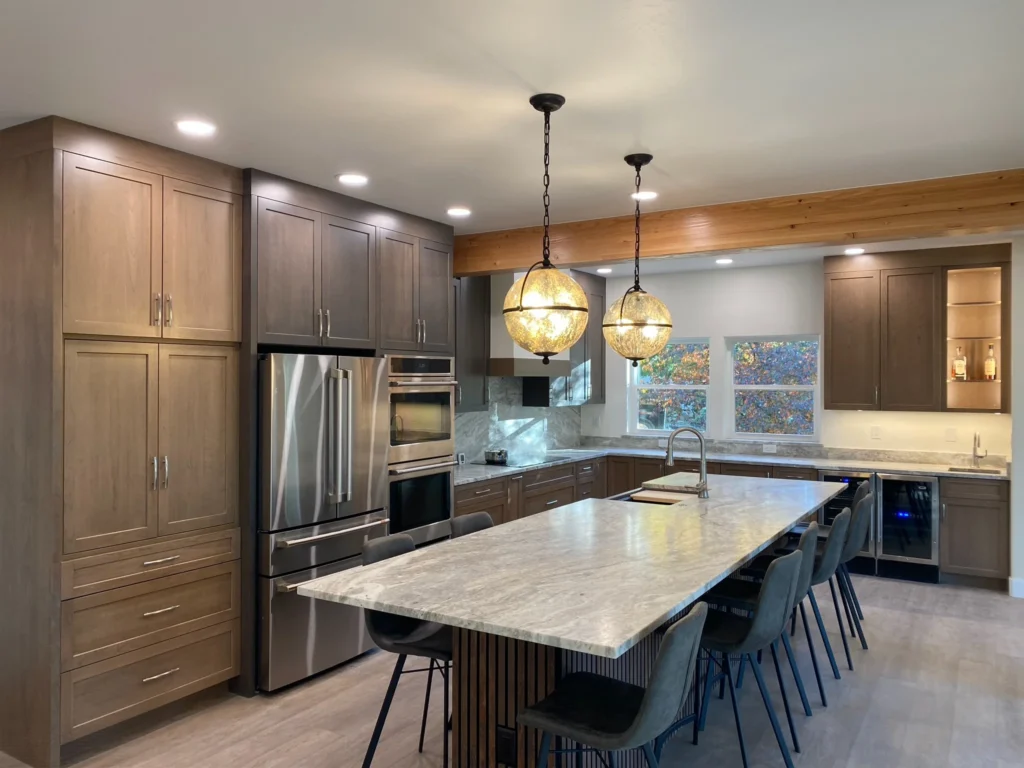 New kitchen as part of a whole home remodel in La Plata County, CO