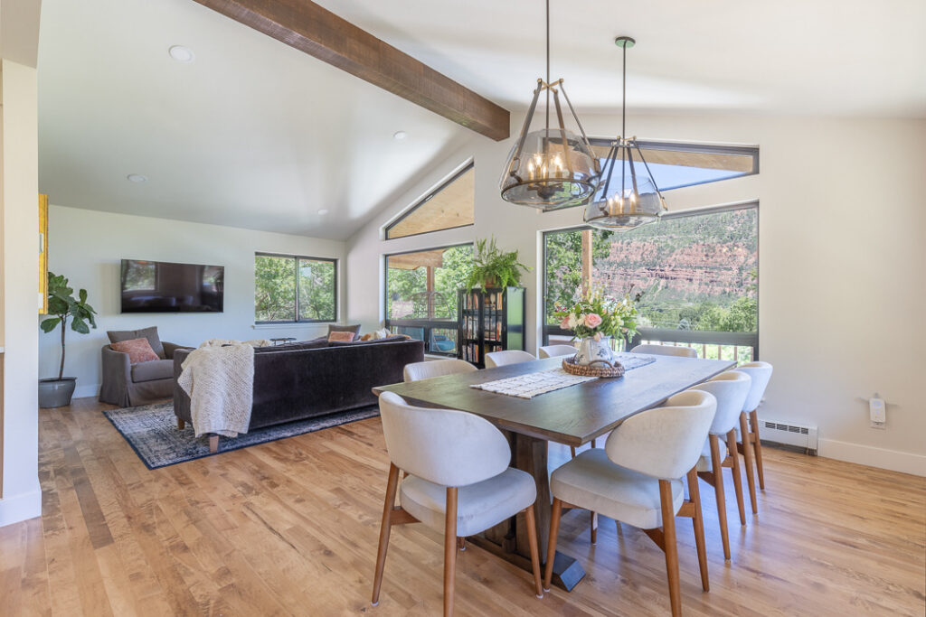 A custom home remodel in Falls Creek, CO